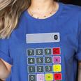 Calculator Math Teacher Halloween Costumes Women Men Adults Women's Heather T-Shirt Heather True Royal Calculator Math Teacher Halloween Costumes Women Men Adults Women's Heather T-Shirt Heather True Royal