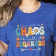 Some Call It Chaos We Call It 3rd Grade Third Grade Teachers Men Women Kids Women's Heather T-Shirt Heather True Royal