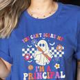 You Can't Scare Me I'm a Principal Halloween Teacher Women's Heather T-Shirt Heather True Royal You Can't Scare Me I'm a Principal Halloween Teacher Women's Heather T-Shirt Heather True Royal