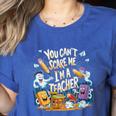 You Can't Scare Me I'm A Teacher Cool Math Teacher Halloween Women's Heather T-Shirt Heather True Royal You Can't Scare Me I'm A Teacher Cool Math Teacher Halloween Women's Heather T-Shirt Heather True Royal