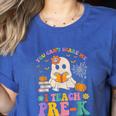 You Can't Scare Me I Teach Pre-k Teacher Halloween Ghost Men Women Kids Women's Heather T-Shirt Heather True Royal You Can't Scare Me I Teach Pre-k Teacher Halloween Ghost Men Women Kids Women's Heather T-Shirt Heather True Royal