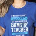 Chemistry Teacher Appreciation Men Women T-Shirt Women's Heather T-Shirt Heather True Royal