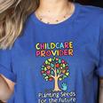Childcare Provider Job Daycare Provider Daycare Teacher Women's Heather T-Shirt Heather True Royal Childcare Provider Job Daycare Provider Daycare Teacher Women's Heather T-Shirt Heather True Royal