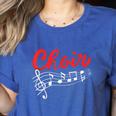 Choir Chorister Choir Teacher Choir Director Women's Heather T-Shirt Heather True Royal Choir Chorister Choir Teacher Choir Director Women's Heather T-Shirt Heather True Royal