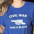 Civil War It Was A Blast History Teacher T-Shirt Women's Heather T-Shirt Heather True Royal Civil War It Was A Blast History Teacher T-Shirt Women's Heather T-Shirt Heather True Royal