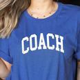 Coach Trainer Instructor Teacher Women's Heather T-Shirt Heather True Royal Coach Trainer Instructor Teacher Women's Heather T-Shirt Heather True Royal