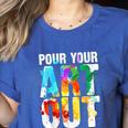 Cool Artist For Men Women Painter Art Teacher Paint Artists Women's Heather T-Shirt Heather True Royal Cool Artist For Men Women Painter Art Teacher Paint Artists Women's Heather T-Shirt Heather True Royal