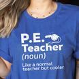Cool PE Teacher Art For Men Women Physical Education Teacher Women's Heather T-Shirt Heather True Royal Cool PE Teacher Art For Men Women Physical Education Teacher Women's Heather T-Shirt Heather True Royal