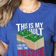 Couldn't Take The Pressure Geology Earth Science Teacher Women's Heather T-Shirt Heather True Royal