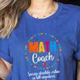 Cute Math Coach Teacher Mathematical Nerd School Women's Heather T-Shirt Heather True Royal Cute Math Coach Teacher Mathematical Nerd School Women's Heather T-Shirt Heather True Royal