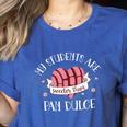 Cute Spanish Teacher Dual Language Bilingual Teacher Men Women Women's Heather T-Shirt Heather True Royal Cute Spanish Teacher Dual Language Bilingual Teacher Men Women Women's Heather T-Shirt Heather True Royal