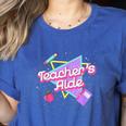 Cute Teacher's Aide Shirt 80's 90's Back To School For Men Women Women's Heather T-Shirt Heather True Royal Cute Teacher's Aide Shirt 80's 90's Back To School For Men Women Women's Heather T-Shirt Heather True Royal