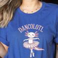 Dancolotl Ballerina Axolotl Ballet Dance Teacher Women's Heather T-Shirt Heather True Royal Dancolotl Ballerina Axolotl Ballet Dance Teacher Women's Heather T-Shirt Heather True Royal