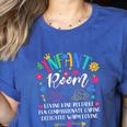 Daycare Provider Loving Kind Reliable Infant Room Teacher Women's Heather T-Shirt Heather True Royal Daycare Provider Loving Kind Reliable Infant Room Teacher Women's Heather T-Shirt Heather True Royal