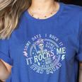 Some Days I Rock It Some Days It Rocks Me Teacher Sped Squad Women's Heather T-Shirt Heather True Royal Some Days I Rock It Some Days It Rocks Me Teacher Sped Squad Women's Heather T-Shirt Heather True Royal