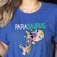 Dino Para Professional Teacher Collection T-Rex Dinosaur Paraeducator Assistant Teacher Women's Heather T-Shirt Heather True Royal Dino Para Professional Teacher Collection T-Rex Dinosaur Paraeducator Assistant Teacher Women's Heather T-Shirt Heather True Royal