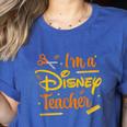 Disney Back To School I'm A Disney Teacher Crafty Logo Women's Heather T-Shirt Heather True Royal Disney Back To School I'm A Disney Teacher Crafty Logo Women's Heather T-Shirt Heather True Royal