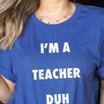 Easy Halloween Teacher Costume Shirt For Men Women Kids Women's Heather T-Shirt Heather True Royal
