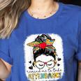 Elementary Teacher Remind Me To Take Attendance Women Women's Heather T-Shirt Heather True Royal Elementary Teacher Remind Me To Take Attendance Women Women's Heather T-Shirt Heather True Royal