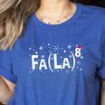Fa La 8 Shirt Math Teacher Christmas Women's Heather T-Shirt Heather True Royal Fa La 8 Shirt Math Teacher Christmas Women's Heather T-Shirt Heather True Royal