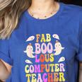 Faboolous COMPUTER TEACHER Costume This Is My Spooky Mom Dad Women's Heather T-Shirt Heather True Royal Faboolous COMPUTER TEACHER Costume This Is My Spooky Mom Dad Women's Heather T-Shirt Heather True Royal