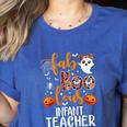 Faboolous INFANT Teacher Halloween Women's Heather T-Shirt Heather True Royal