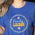 Family Liaison Back To School Teacher Appreciation Week Women's Heather T-Shirt Heather True Royal Family Liaison Back To School Teacher Appreciation Week Women's Heather T-Shirt Heather True Royal