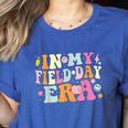 In My Field Day Era Teacher Kids Cute Groovy Field Day Women's Heather T-Shirt Heather True Royal In My Field Day Era Teacher Kids Cute Groovy Field Day Women's Heather T-Shirt Heather True Royal