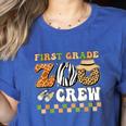 Field Zoo Trip Teacher First Grade Crew Back To School Women's Heather T-Shirt Heather True Royal Field Zoo Trip Teacher First Grade Crew Back To School Women's Heather T-Shirt Heather True Royal