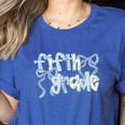 Fifth Grade Team Coquette Bow 5th Grade Teacher Girl Kid Women's Heather T-Shirt Heather True Royal Fifth Grade Team Coquette Bow 5th Grade Teacher Girl Kid Women's Heather T-Shirt Heather True Royal