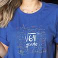 First Day Of School 8th Grade Square Root Of 64 Math Teacher Women's Heather T-Shirt Heather True Royal First Day Of School 8th Grade Square Root Of 64 Math Teacher Women's Heather T-Shirt Heather True Royal