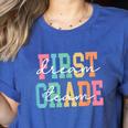 First Grade Dream Team Back To School 1st Grade Teacher Women's Heather T-Shirt Heather True Royal First Grade Dream Team Back To School 1st Grade Teacher Women's Heather T-Shirt Heather True Royal