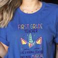 First Grade Teacher Definition Women's Heather T-Shirt Heather True Royal First Grade Teacher Definition Women's Heather T-Shirt Heather True Royal