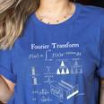 Fourier Transform Signal Science Math Teacher Nerdy Women's Heather T-Shirt Heather True Royal Fourier Transform Signal Science Math Teacher Nerdy Women's Heather T-Shirt Heather True Royal