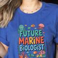 Future Marine Biologist Student Biology Teacher Kids Women's Heather T-Shirt Heather True Royal Future Marine Biologist Student Biology Teacher Kids Women's Heather T-Shirt Heather True Royal
