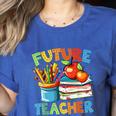 Future Teacher Costume For Kids Back To School Boy Girl Women's Heather T-Shirt Heather True Royal Future Teacher Costume For Kids Back To School Boy Girl Women's Heather T-Shirt Heather True Royal
