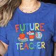 Future Teacher Costume For Kids Girls Boys Men Women Women's Heather T-Shirt Heather True Royal