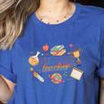 Future Teacher Costume For Kids Women's Heather T-Shirt Heather True Royal