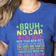 Gen A Slang Teachers Happy 1st Day Of School 2025 Students Women's Heather T-Shirt Heather True Royal