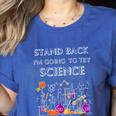 Going To Try Science Geek Nerd Tee Teacher STEM Women's Heather T-Shirt Heather True Royal Going To Try Science Geek Nerd Tee Teacher STEM Women's Heather T-Shirt Heather True Royal