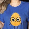 Good Egg Teacher Halloween Costume The Smart Cookie Women's Heather T-Shirt Heather True Royal Good Egg Teacher Halloween Costume The Smart Cookie Women's Heather T-Shirt Heather True Royal