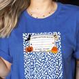 Halloween Teacher Composition Book Notebook Matching Group Women's Heather T-Shirt Heather True Royal Halloween Teacher Composition Book Notebook Matching Group Women's Heather T-Shirt Heather True Royal