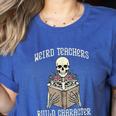 Halloween Weird Teachers Build Character Costume Men Women Women's Heather T-Shirt Heather True Royal Halloween Weird Teachers Build Character Costume Men Women Women's Heather T-Shirt Heather True Royal