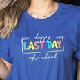 Happy Last Day Of School Shirt Men Women Teacher Student Women's Heather T-Shirt Heather True Royal Happy Last Day Of School Shirt Men Women Teacher Student Women's Heather T-Shirt Heather True Royal