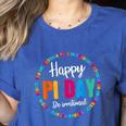 Happy Pi Day Pie Math Coach Teacher Pi Day Lover Nerdy Women's Heather T-Shirt Heather True Royal Happy Pi Day Pie Math Coach Teacher Pi Day Lover Nerdy Women's Heather T-Shirt Heather True Royal