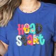 Head Start Team Homeschool Teacher Headstart Back To School Women's Heather T-Shirt Heather True Royal