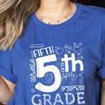 Hello 5th Grade Here I Come Teacher Fifth Grade Boys Girls Women's Heather T-Shirt Heather True Royal