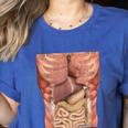 Human Muscles Organs Scary Anatomy Teacher Halloween Costume Women's Heather T-Shirt Heather True Royal Human Muscles Organs Scary Anatomy Teacher Halloween Costume Women's Heather T-Shirt Heather True Royal