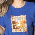 Humpty Dumpty Had A Great Fall Teacher Thanksgiving Autumn Women's Heather T-Shirt Heather True Royal