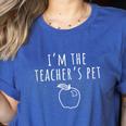 I'm The Teacher's Pet Men Women Kids Women's Heather T-Shirt Heather True Royal I'm The Teacher's Pet Men Women Kids Women's Heather T-Shirt Heather True Royal